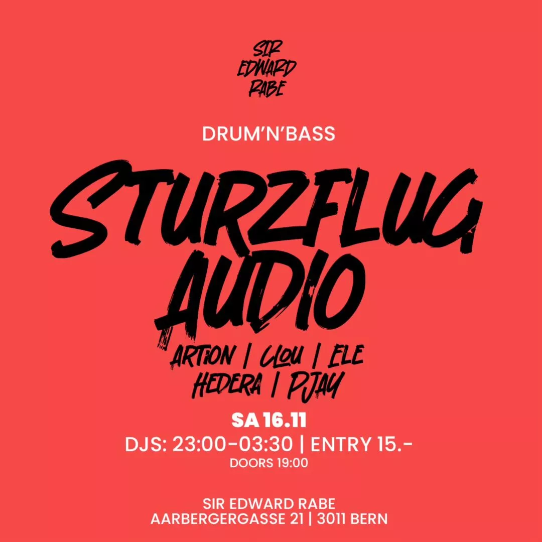 STURZFLUG AUDIO LABEL NIGHT