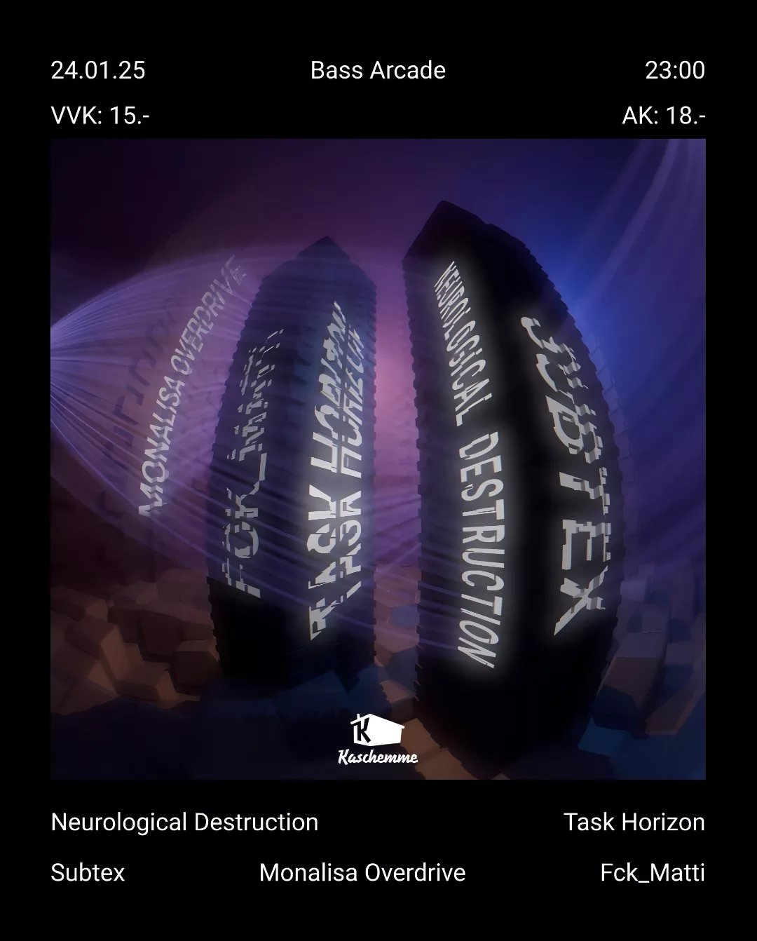 BASS ARCADE w/TASK HORIZON