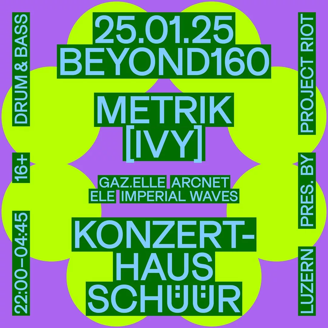 BEYOND 160: METRIK & [IVY]