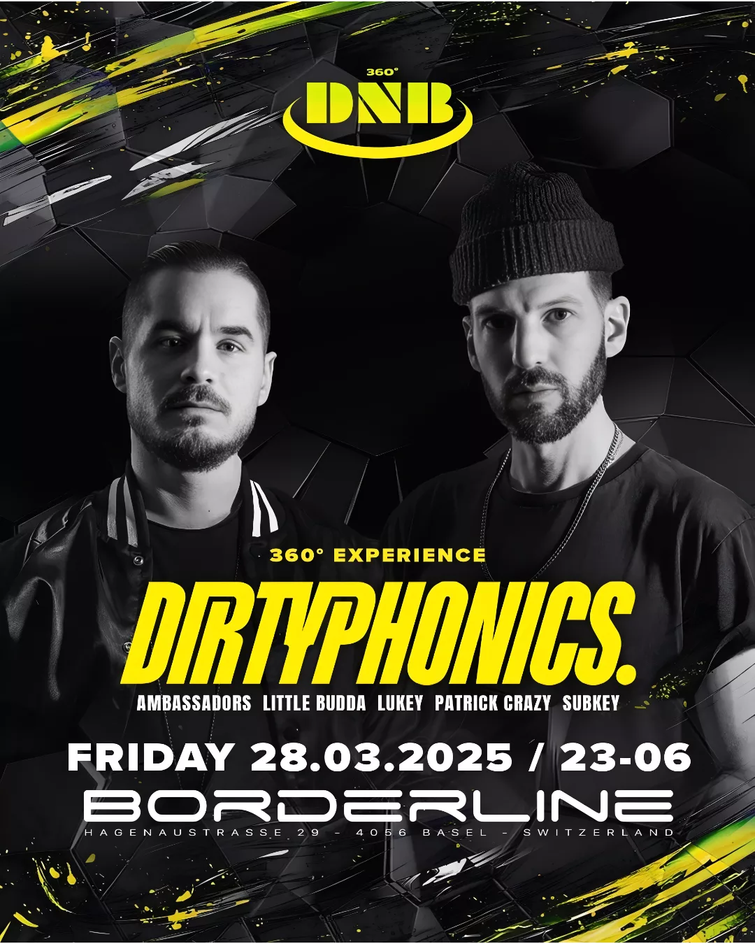 DRUMNBASEL 360° EXPERIENCE w/ DIRTYPHONICS