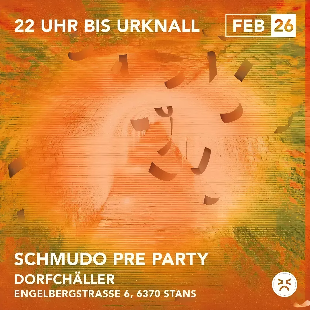 SCHMUDO PRE PARTY