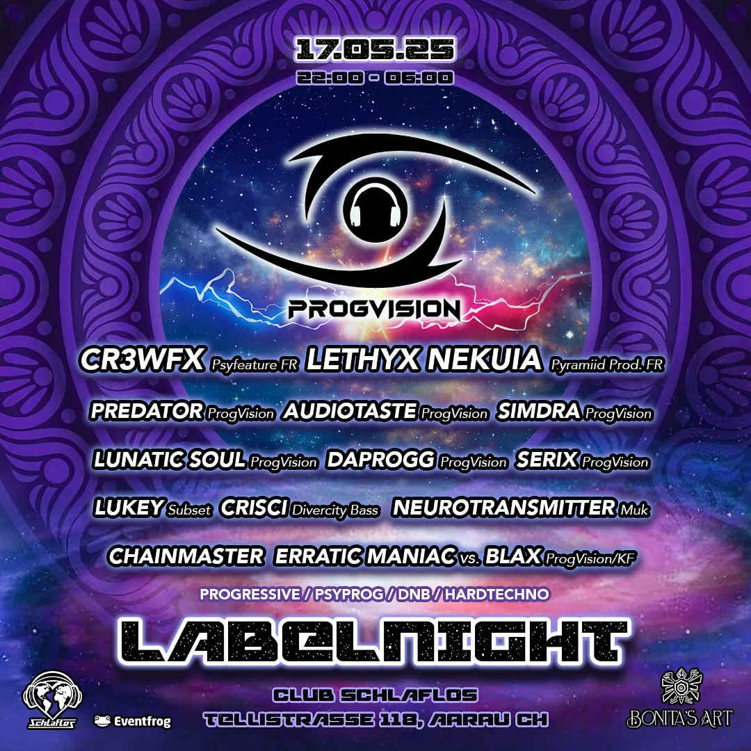 PROGVISION LABEL NIGHT