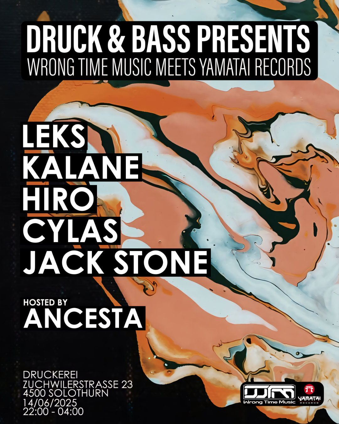 DRUCK & BASS – LABELNIGHT