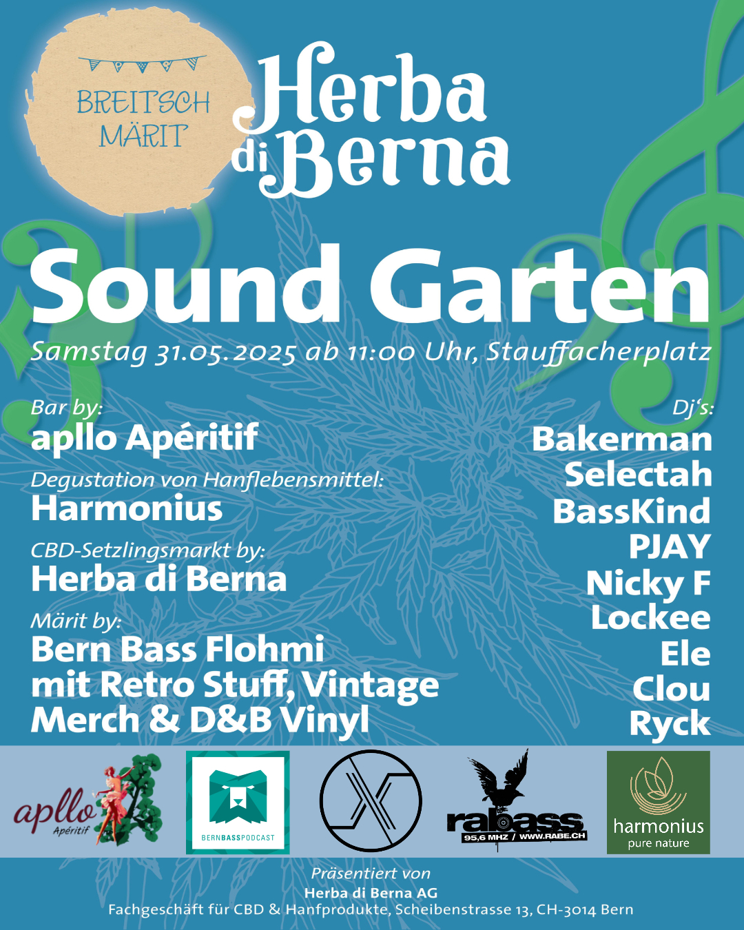 SOUND GARTEN at BREITSCH MÄRIT