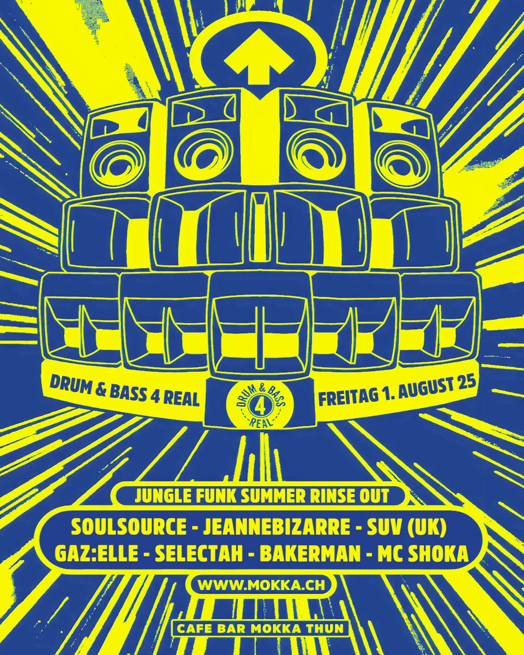 DRUM AND BASS 4 REAL – JUNGLE FUNK SUMMER RINSE OUT