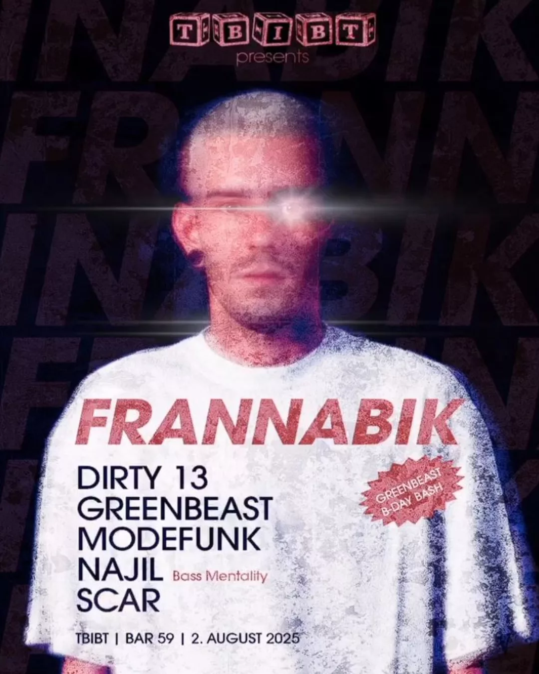 WE LOVE DNB – GREENBEAST B-DAY BASH