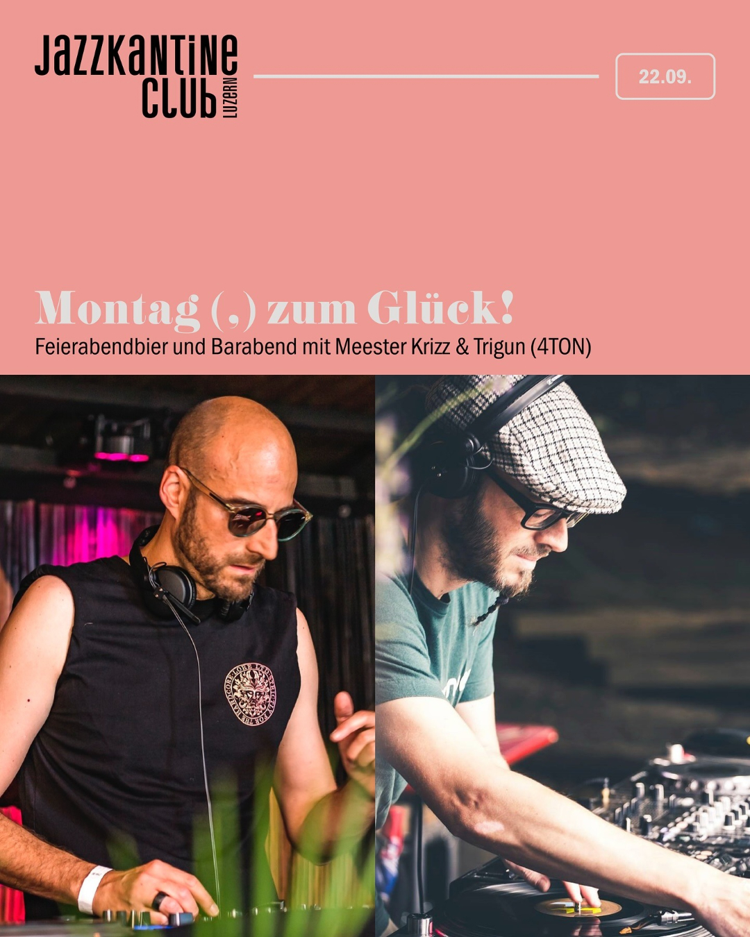 MONTAG (,) ZUM GLÜCK!