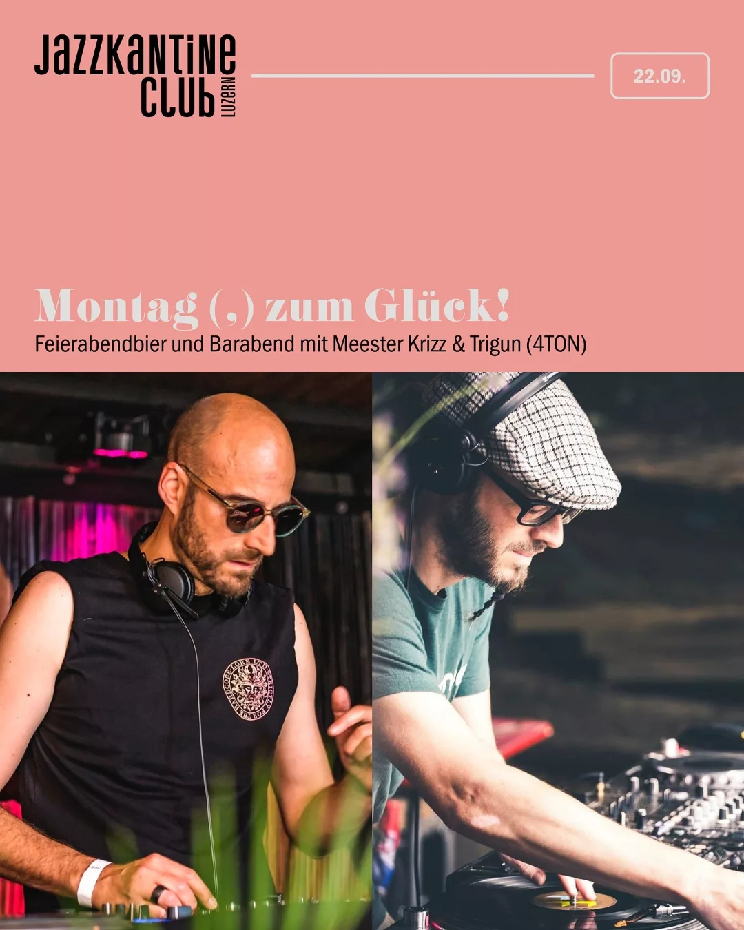 MONTAG (,) ZUM GLÜCK!