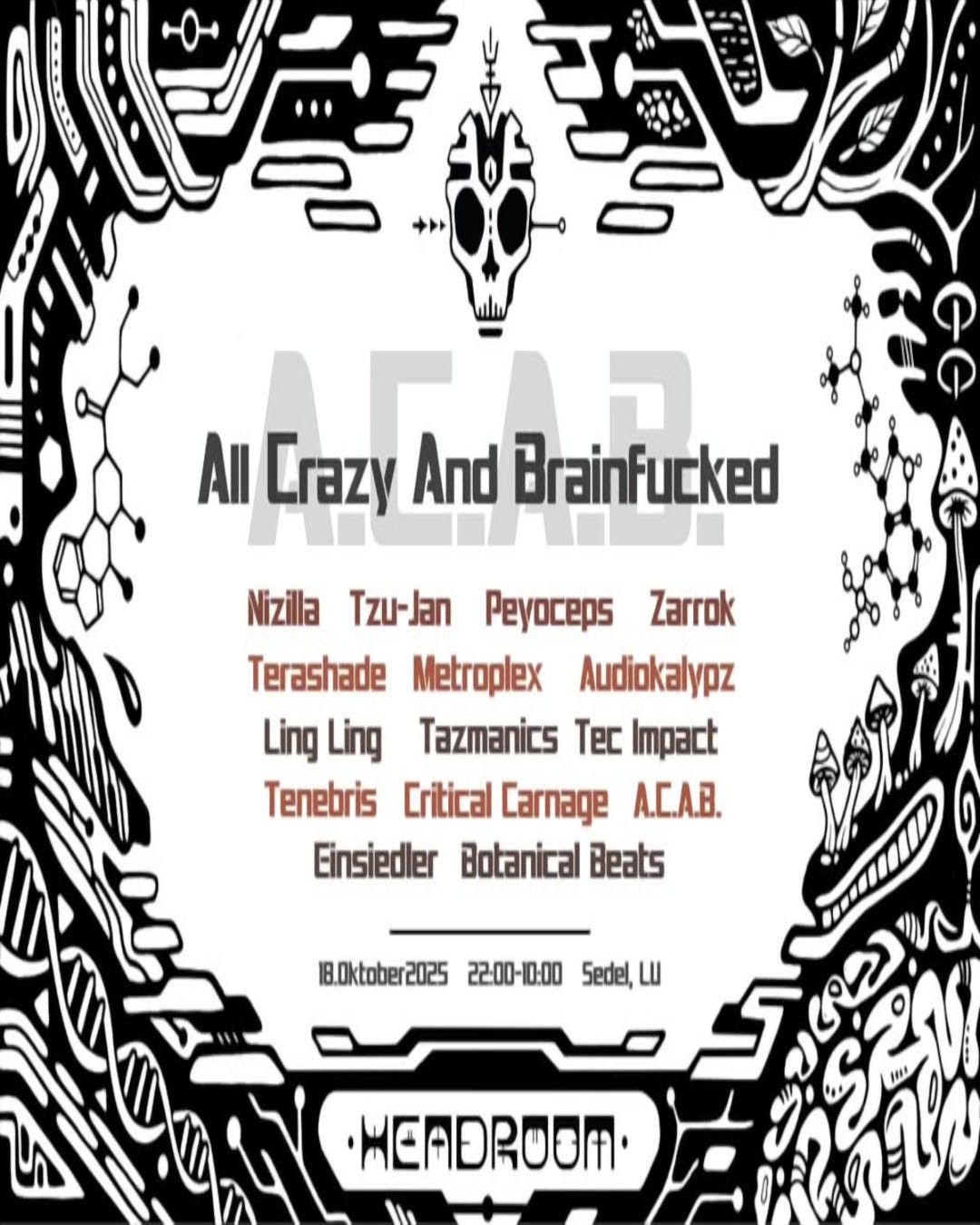 ALL CRAZY AND BRAINFUCKED