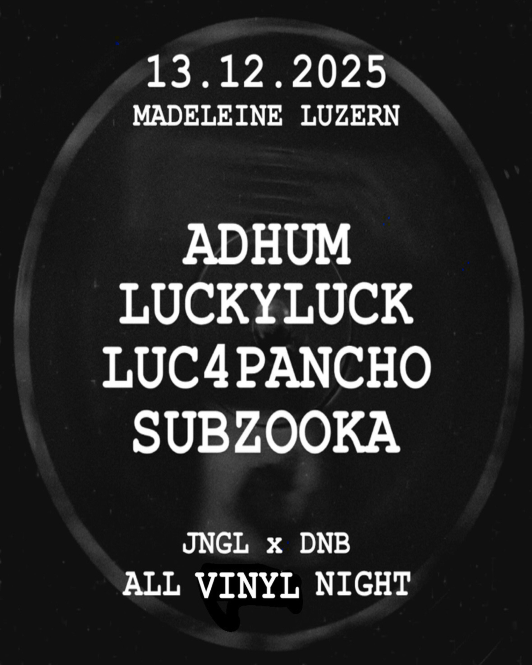 JNGL X DNB – ALL VINYL NIGHT