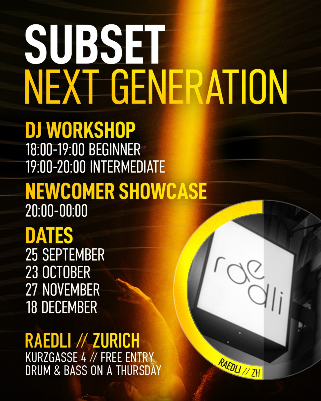 SUBSET NEXT GENERATION
