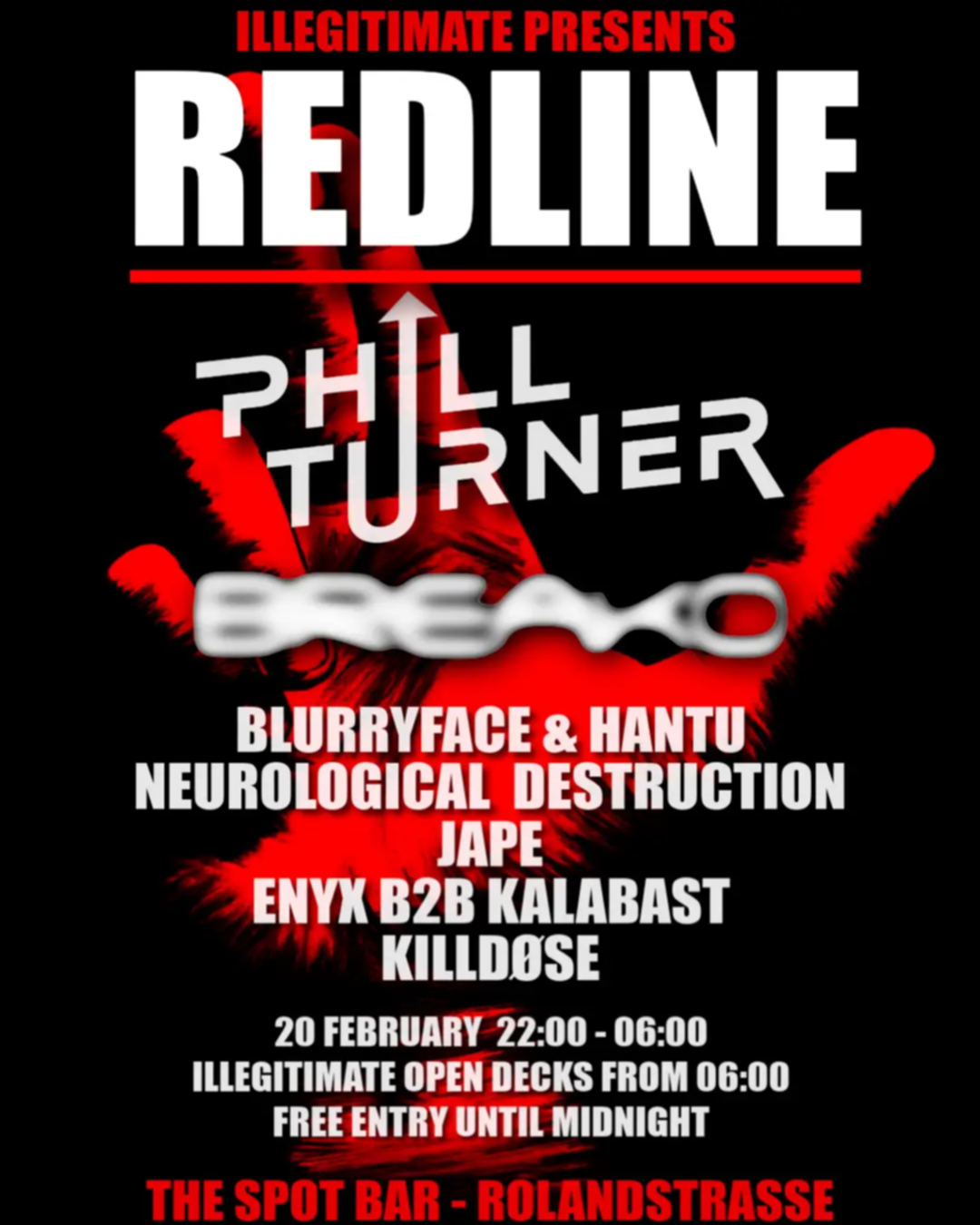 ILLEGITIMATE pres. REDLINE